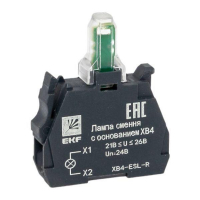 Лампа сменная с основанием XB4 красн. 24В PROxima EKF XB4-ESL-R