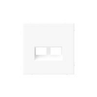 Накладка двойная ArtGallery для информационных функций типа Keystone лотос SE GAL001390