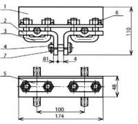 Распорка КС-125-1