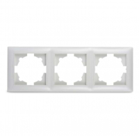 Рамка 3-м VALENZO 6303H бел. ASD / IN HOME 4690612006444