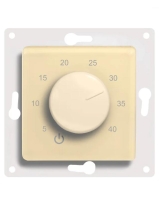 Термостат механический с ручным управлением; датчиком темпер. пола; под рамку Legrand Etica беж. Extherm Th-HF-E-B