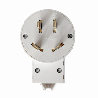 Вилка для плиты 3P+E 32А 440В бел. Universal 5313