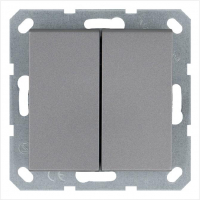 Переключатель перекрестный 2-кл. 10А IP20 механизм алюм. Jasmart G3014S