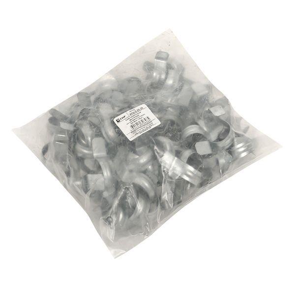 Скоба крепежная двухлапковая d25-26мм для монтажн. пистолета метал. PROxima EKF smp-2-25-26