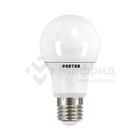Лампа светодиодная 12Вт грушевидная 4000К нейтр. бел. E27 1000лм 12-36В МО низковольтная VARTON 902502212