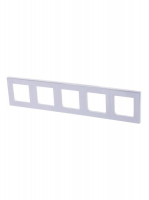 Рамка Levit 5п бел./ледяной ABB 2CHH015050A6001