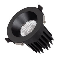 Светильник светодиодный MS-ATOLL-BUILT-R86-10W Day4000 (BK 36 deg 230В) IP54 металл Arlight 044614