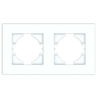 Рамка 2-местн City бел. GUSI С1112-001