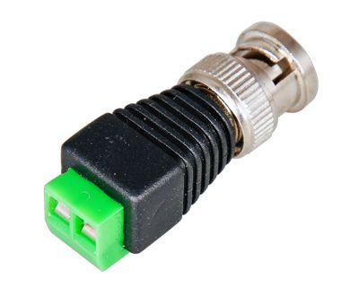 Разъем штекер BNC с клемм. колодкой (уп.50шт) Rexant 05-3076