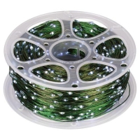 Гирлянда светодиодная "Нить" POWER 200м 2000microLED холод. бел. IP44 220В ENIN-2000W Эра Б0060429