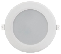 Светильник светодиодный ДВО 1714 12Вт 6500К IP40 даунлайт встраив. круг бел. IEK LDVO0-1714-12-6500-K01