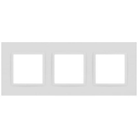 Рамка 3-м Elegance 14-5013-01М Classic для розеток и выключателей матов. бел. Эра Б0065826