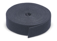 Лента-липучка ROL-5x25-BK 25х5000мм черн. (рулон) Cabeus 9381c