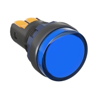 Индикатор сигнальный со встроенным диодом 220В син. DKC M22L-F220BPP