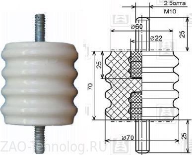 Изолятор СА-3/6