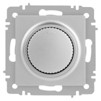 Светорегулятор поворотный СП Accent 6-401-03 600Вт 230В IP20 алюм. Intro Б0063674