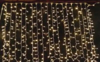 Гирлянда "Занавес" LDCL544-Y-E 544 желт. светодиодов 1.5х2.2м 16 нитей соединяемый до 8шт для помещений SHLights 4690601035615