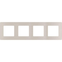 Рамка 4-м Etika сл. кость IEK 672514
