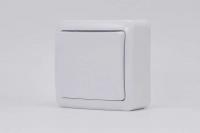 Выключатель 1-кл. 1п ОП Viola 10А IP20 бел. LEZARD 751-0200-100