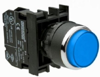 Кнопка выступающая (1НО) син. EMAS B100HM