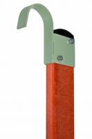 Антиток Лестница стеклопластиковая приставная диэлектрическая телеком крюки ЛСПД-1,5 ЕТК 471525