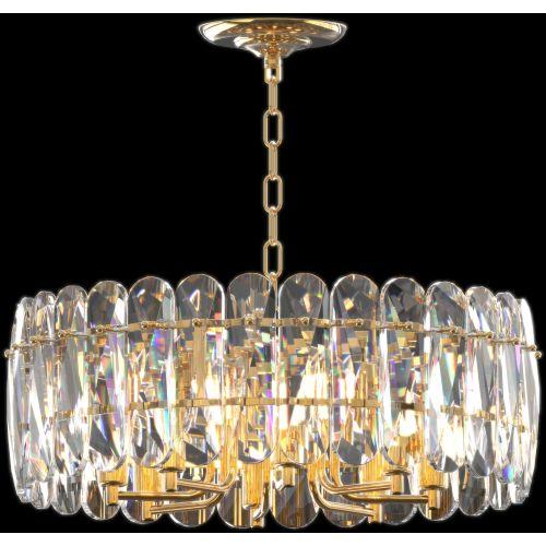 Люстра Janice 1044-308 8хЕ14 40Вт хрусталь Rivoli Б0061210