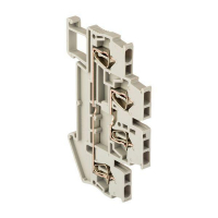 Колодка клеммная ST-1.5 17.5А двойн. пружинная сер. EKF plc-jxb-st-1.5-4-2