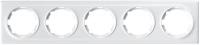 Рамка 5-м Florence бел. 1E52501300 OneKeyElectro 2172786