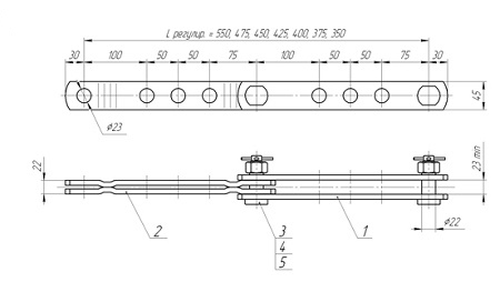 Звено промежуточное регулируемое ПРР-12-1