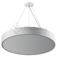 Светильник светодиодный Geometria Ring SPO-132-W-40K-088 88Вт 4000К 6000Лм IP40 800х80 бел. подвесной драйвер внутри ЭРА Б0058902