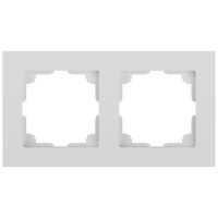 Рамка 2-м СП Accent 6-502-01 бел. Intro Б0063749