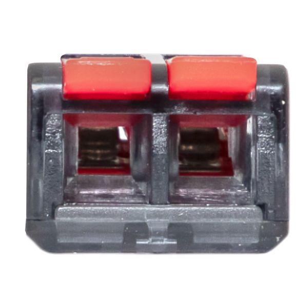 Клемма строительно-монтажная СМК 221-612 2-проводная 0.5-4.0(6)кв.мм с рычагом (уп.50шт) PROxima EKF plc-smk-221-612