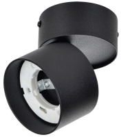 Светильник 4040 GX53 настенно-потолочный черн. IEK LT-USB0-4040-GX53-1-K02