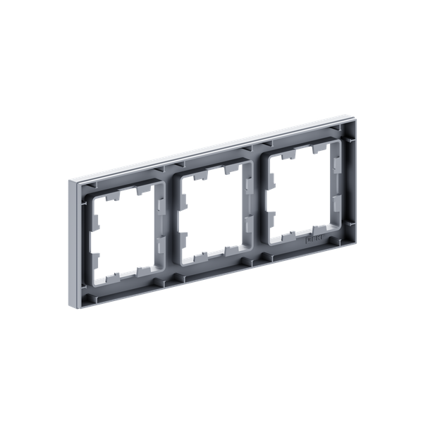 Рамка 3-м Эпика пластик алюм. EKF UP1-FPA-03