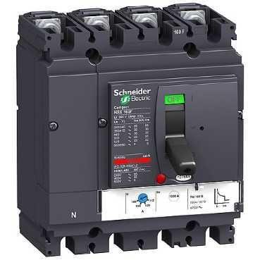 Выключатель автоматический 4п 4т 125А 50кА NSX160N TM125D SchE LV430861