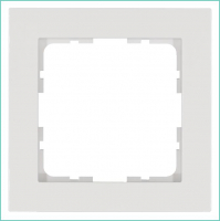 Рамка 1-м G-Classic бел. глянцевый Jasmart G1001W