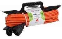 Удлинитель-шнур на рамке 1х30м с заземл. 16А IP20 UFx-1e-3х1.5-30m ПВС 3х1.5 Эра Б0046830