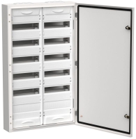 Корпус ЩРн-144 (2х72) TITAN 5 960х570х140 IP54 одна дверь метал. бел. IEK TI5-50-N-2X072-54