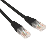 Патч-корд U/UTP CAT 6 RJ45-RJ45 26AWG LSZH черн. 0.3м Rexant 02-0292-03