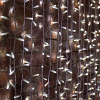 Гирлянда светодиодная "Светодиодный Дождь" 2х3м 448LED бел. 70Вт 230В IP65 эффект мерцания провод прозр. Neon-Night 235-135-6