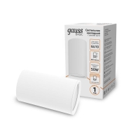 Светильник Basic накладной под лампу GU10 бел. GAUSS HD060