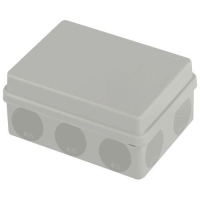 Коробка распаячная 150х110х70мм двухкомпонентн. HF стойкая к УФ прямой монтаж IP67 сер. KOR-150-110-70-11g-2MP Эра Б0060292