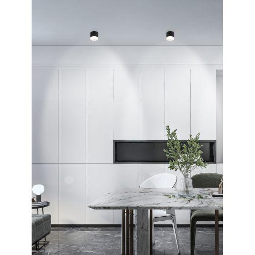 Светильник OL38 BK GX53 IP20 настенно-потолочный спот черн. ЭРА Б0056386