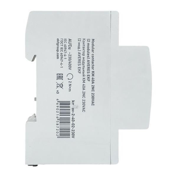 Контактор модульный КМ 40А 2NC 230В AC (2 мод.) AVERES EKF km-av-2-40-02-230V
