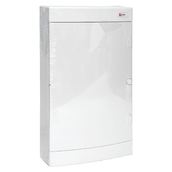 Щит распределительный навесной Unix 3х12мод. IP41 бел. дверь PROxima EKF ux-3x12-nw