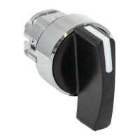 Механизм переключателя исполнительный ХB4 на 3 положения с фиксацией без подсветки с длинной ручкой PROxima EKF XB4BJ3F