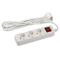 Удлинитель 3х3м с заземл. с выкл. ПВС 3х1.5 16А U-3es-3m-3x1.5 Эра Б0044040