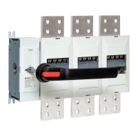 Рубильник-выключатель 3п 4000А с рукояткой управления для прямой установки PowerSwitch EKF psds-4000-3