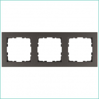 Рамка 3-м G-Classic мокко Jasmart G1003Z
