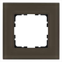 Рамка 1-м G-Glass стекло каперсовый Jasmart G1001GT